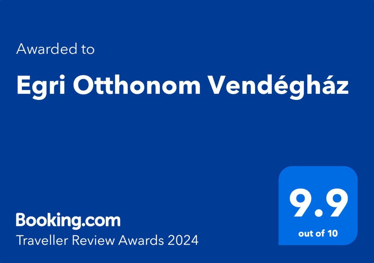 Egri Otthonom Vendégház Hotell Exteriör bild